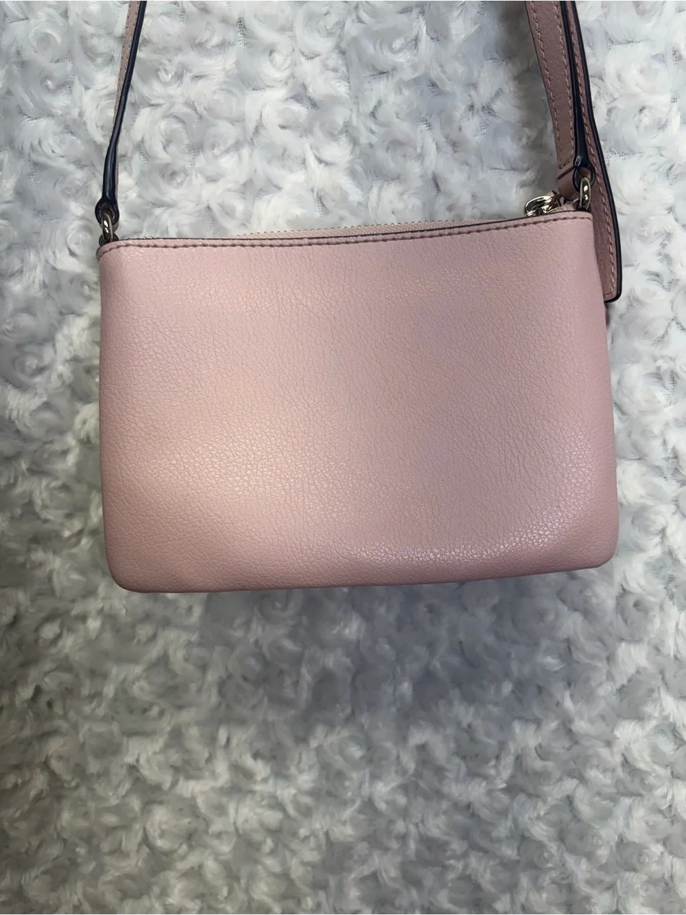 KATE SPADE Pink soft Leather adjustable Crossbody bag